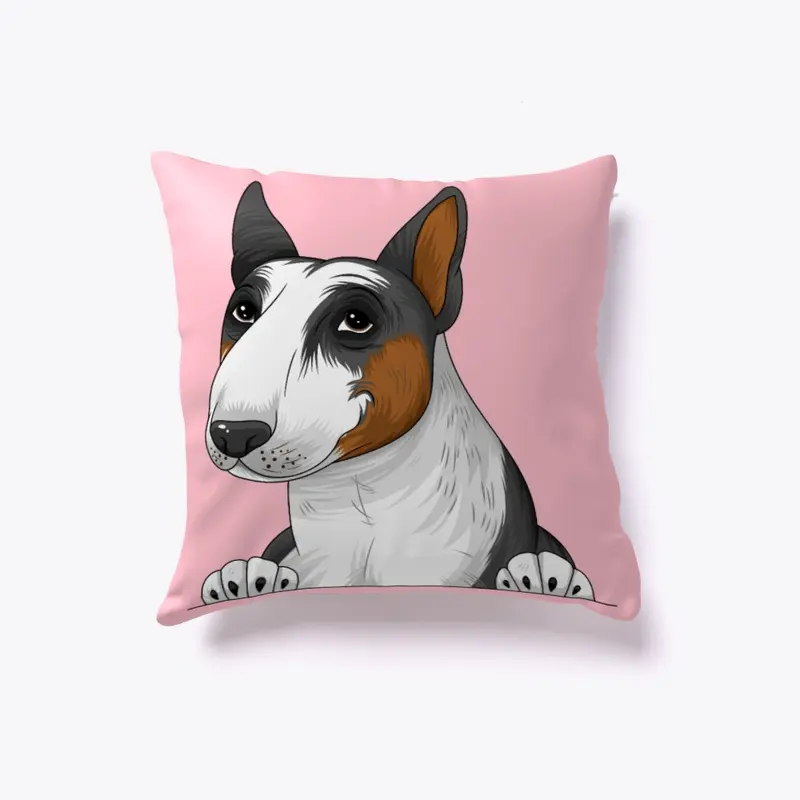 Bull terrier Pillow 2