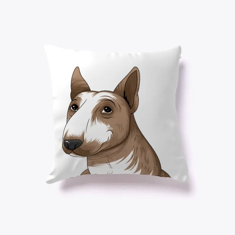 Bull terrier Pillow 4