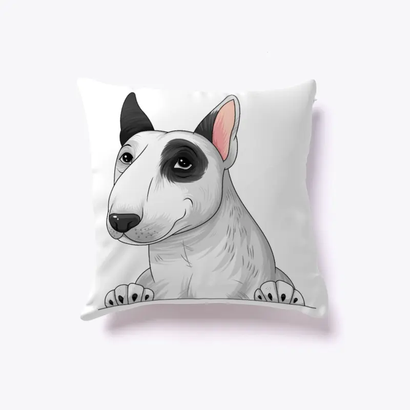 Bull terrier Pillow 5