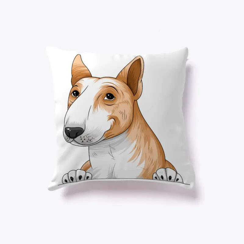 Bull terrier Pillow 3