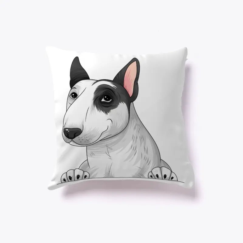 Bull terrier Pillow 8